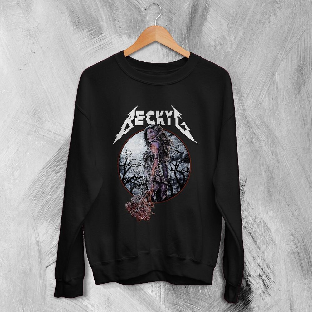 Becky G Sweatshirt Heavy Metal Sweater Fan Becky Gomez Streetwear 17